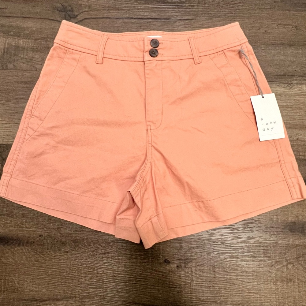 NWT Target A New Day Peach Shorts